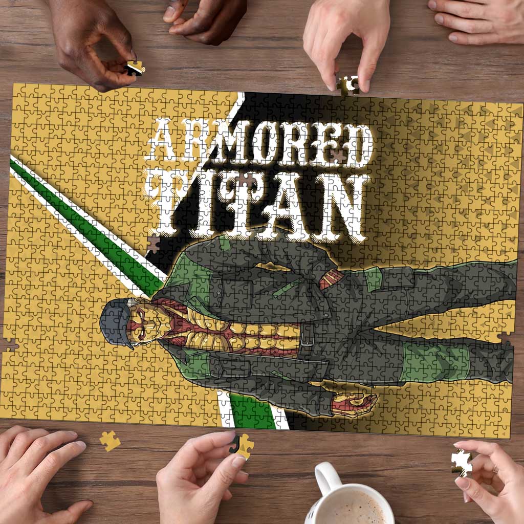 Armored Titan Attack on Titan Puzzle Anime Urban Warrior Style