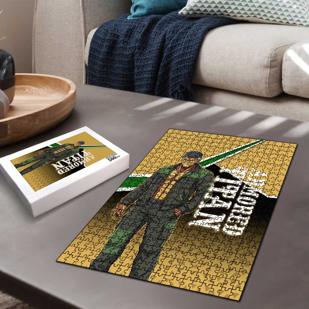 Armored Titan Attack on Titan Puzzle Anime Urban Warrior Style