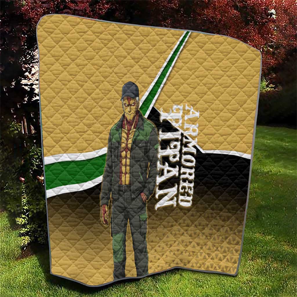 Armored Titan Attack on Titan Quilt Anime Urban Warrior Style
