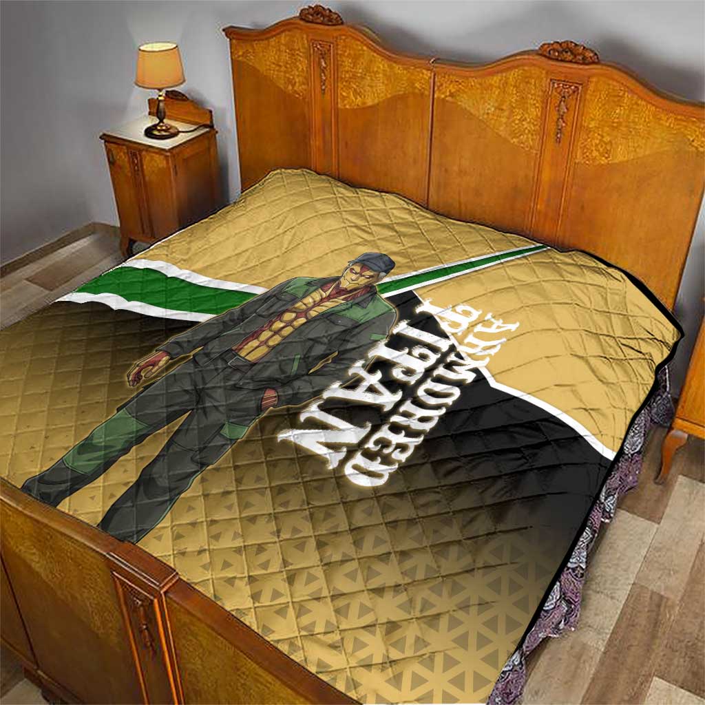 Armored Titan Attack on Titan Quilt Anime Urban Warrior Style