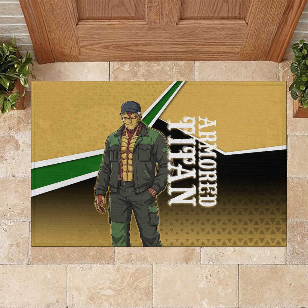Armored Titan Attack on Titan Rubber Doormat Anime Urban Warrior Style
