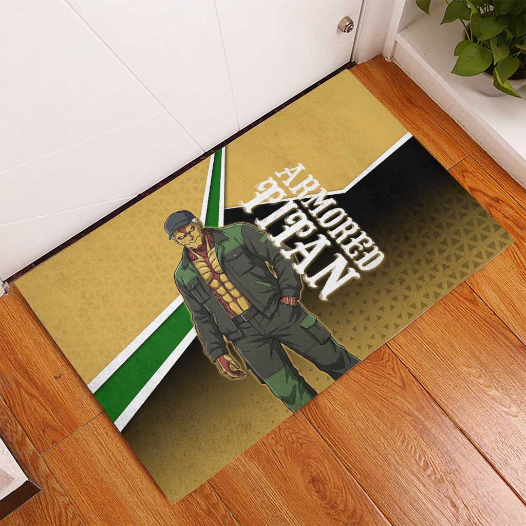 Armored Titan Attack on Titan Rubber Doormat Anime Urban Warrior Style