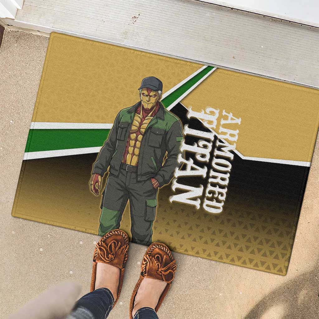Armored Titan Attack on Titan Rubber Doormat Anime Urban Warrior Style