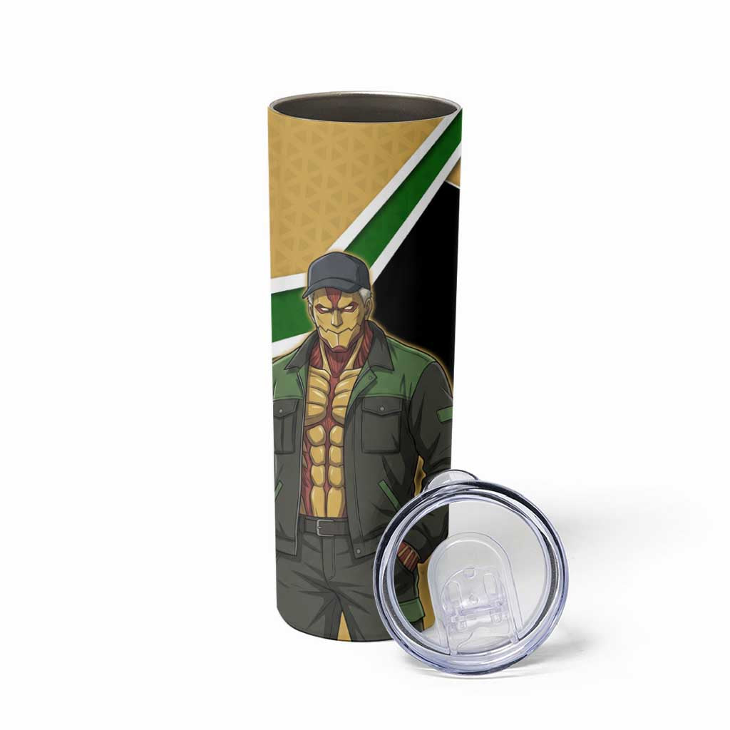 Armored Titan Attack on Titan Skinny Tumbler Anime Urban Warrior Style