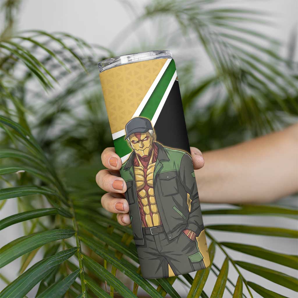 Armored Titan Attack on Titan Skinny Tumbler Anime Urban Warrior Style