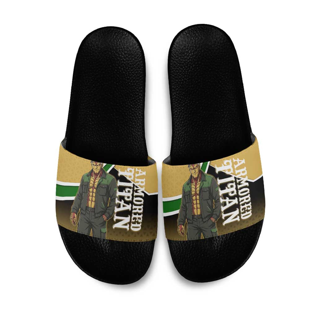 Armored Titan Attack on Titan Slide Sandals Anime Urban Warrior Style