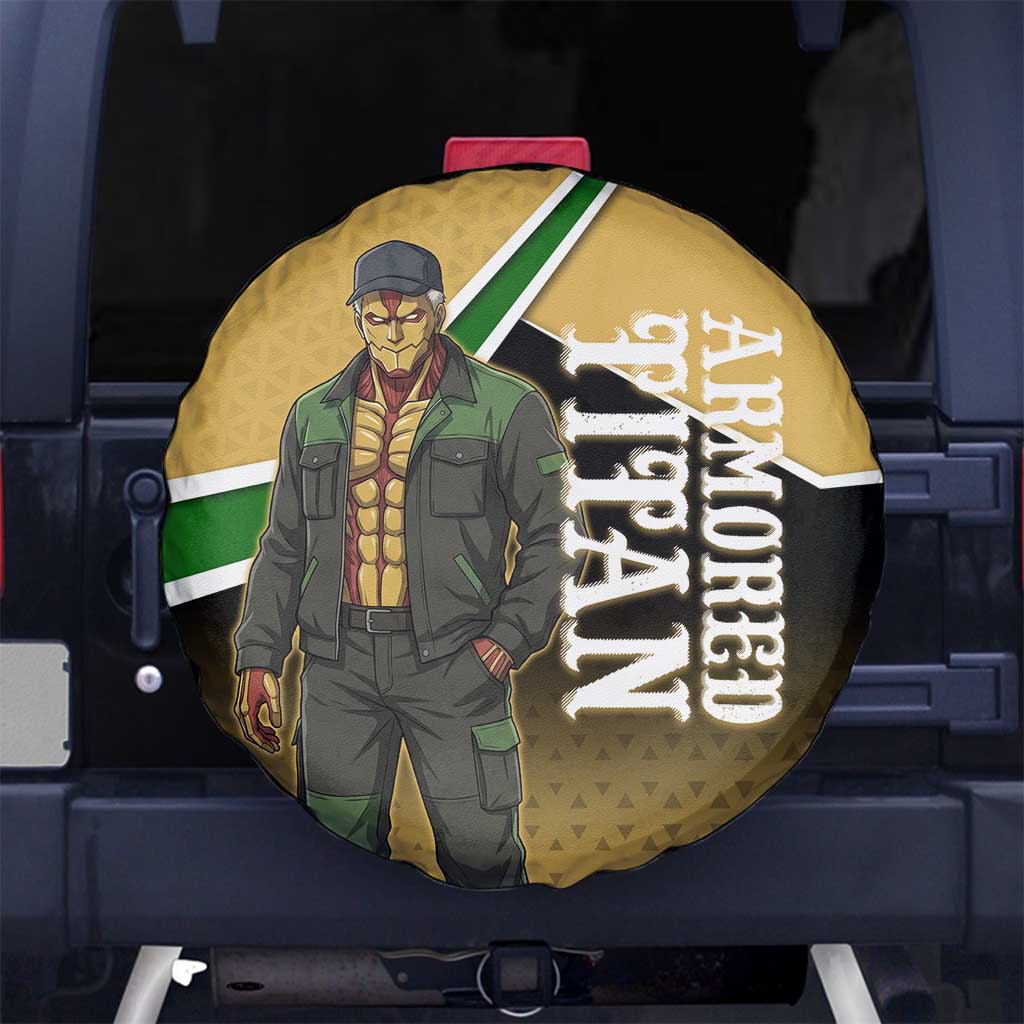 Armored Titan Attack on Titan Spare Tire Cover Anime Urban Warrior Style