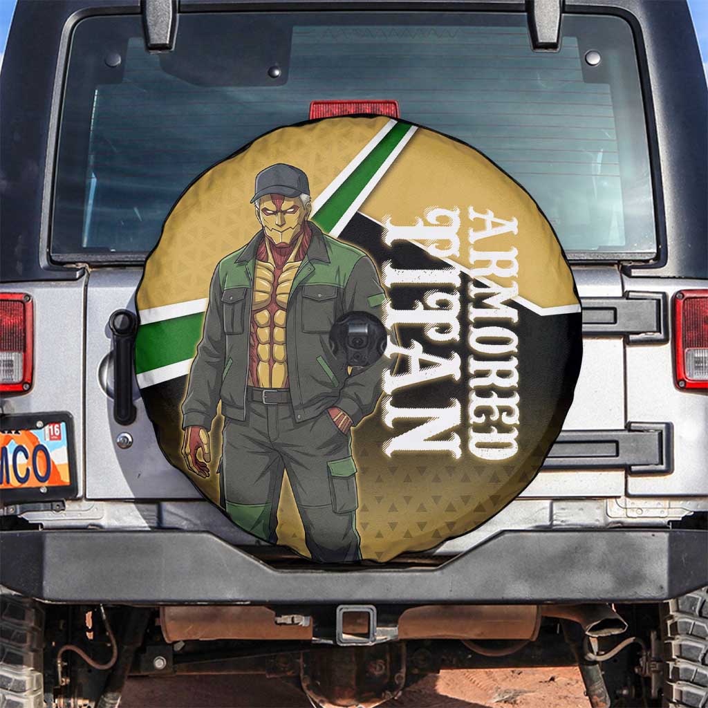 Armored Titan Attack on Titan Spare Tire Cover Anime Urban Warrior Style