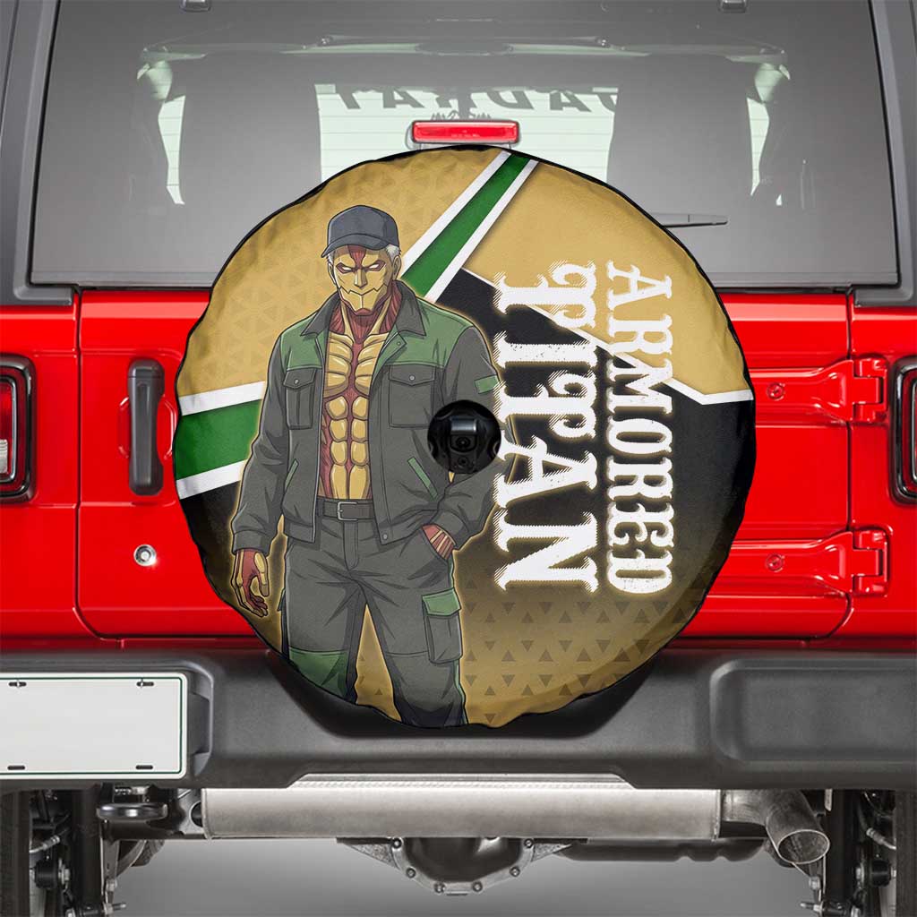 Armored Titan Attack on Titan Spare Tire Cover Anime Urban Warrior Style