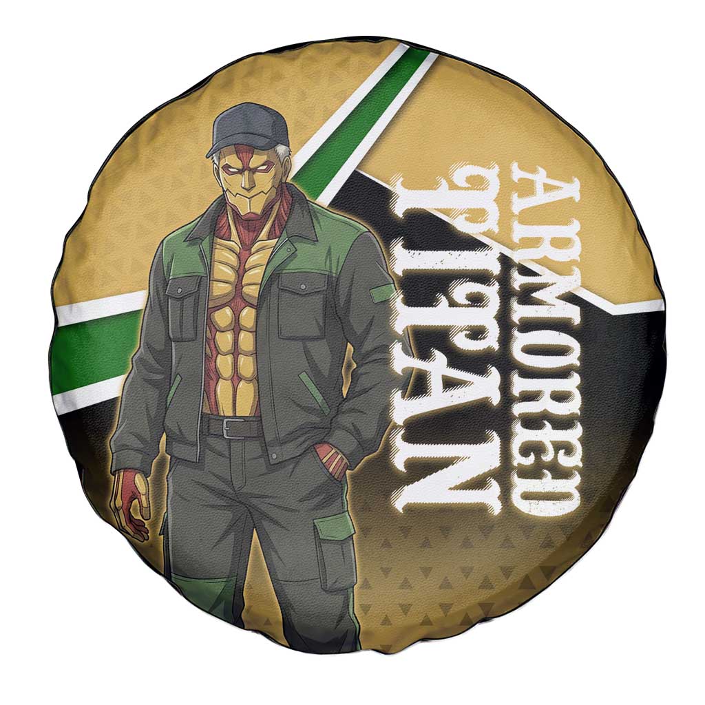 Armored Titan Attack on Titan Spare Tire Cover Anime Urban Warrior Style