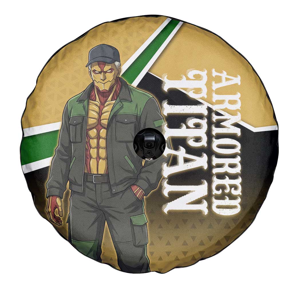 Armored Titan Attack on Titan Spare Tire Cover Anime Urban Warrior Style