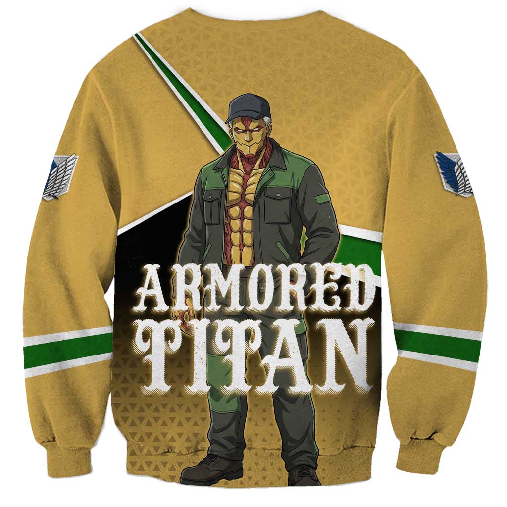 Armored Titan Attack on Titan Sweatshirt Anime Urban Warrior Style