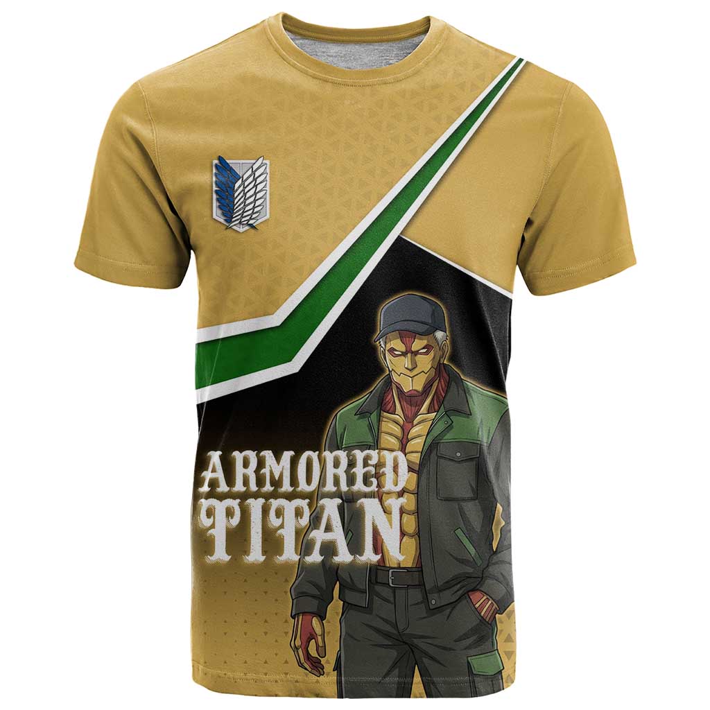 Armored Titan Attack on Titan T Shirt Anime Urban Warrior Style