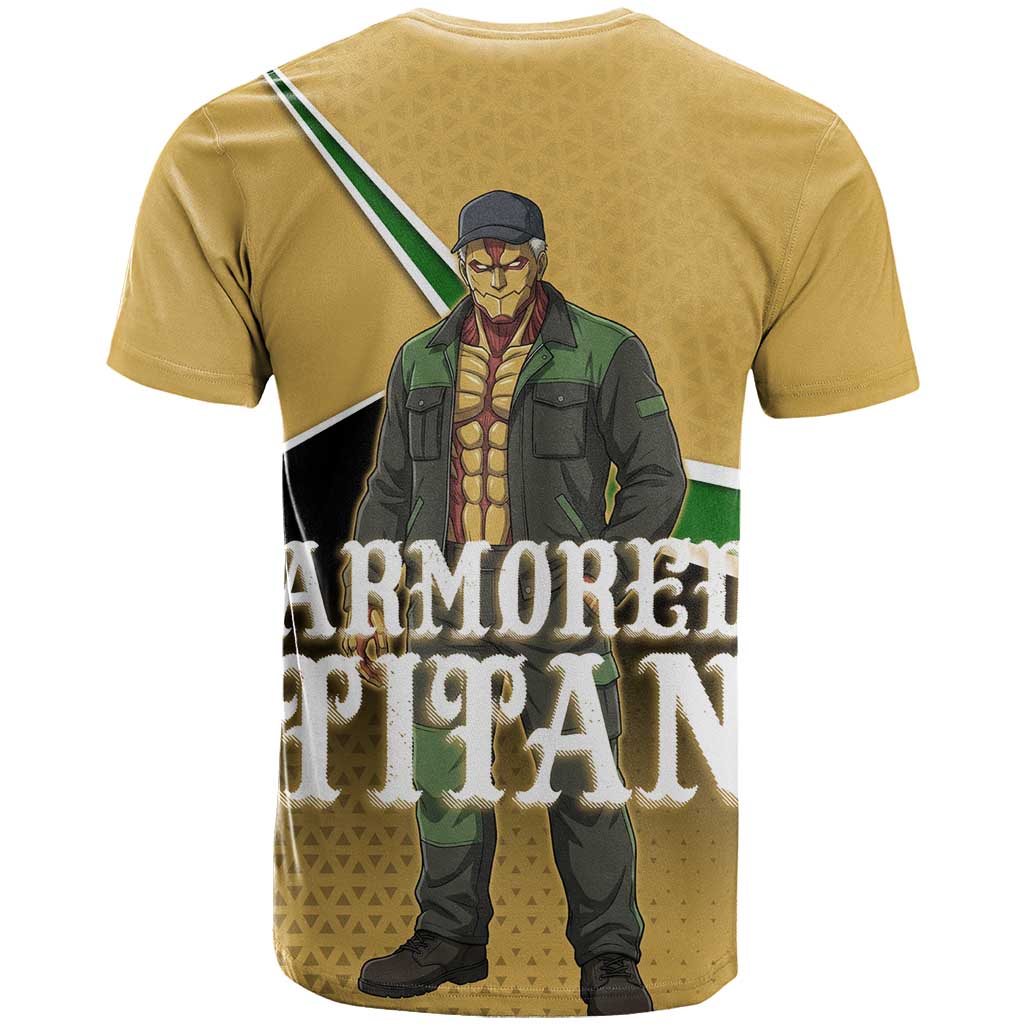 Armored Titan Attack on Titan T Shirt Anime Urban Warrior Style