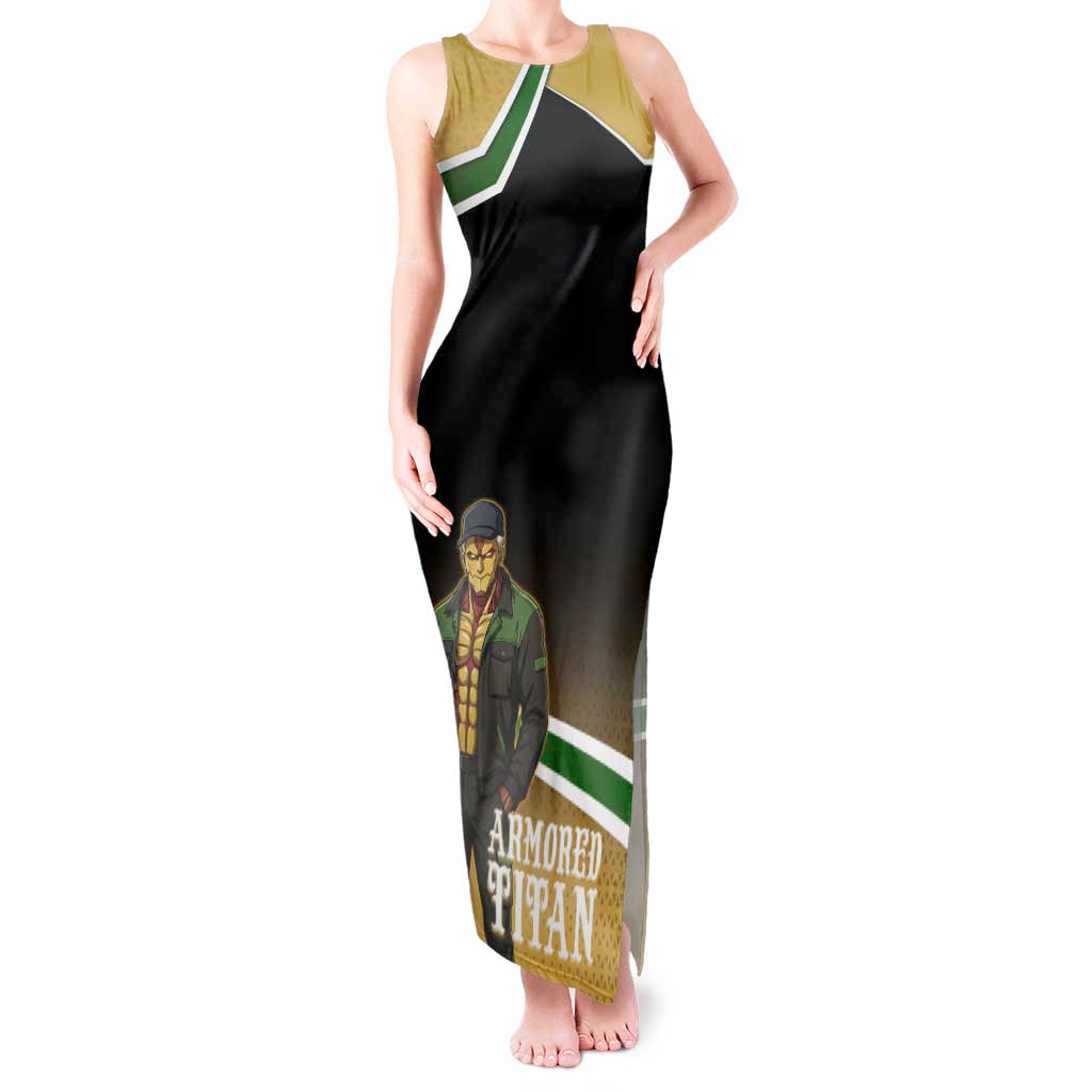 Armored Titan Attack on Titan Tank Maxi Dress Anime Urban Warrior Style