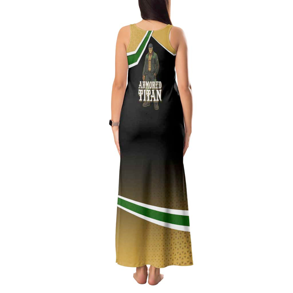 Armored Titan Attack on Titan Tank Maxi Dress Anime Urban Warrior Style