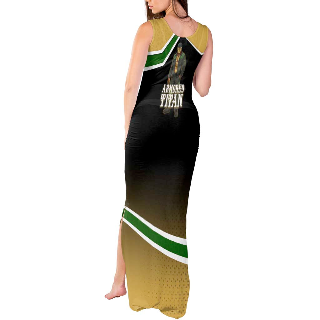 Armored Titan Attack on Titan Tank Maxi Dress Anime Urban Warrior Style