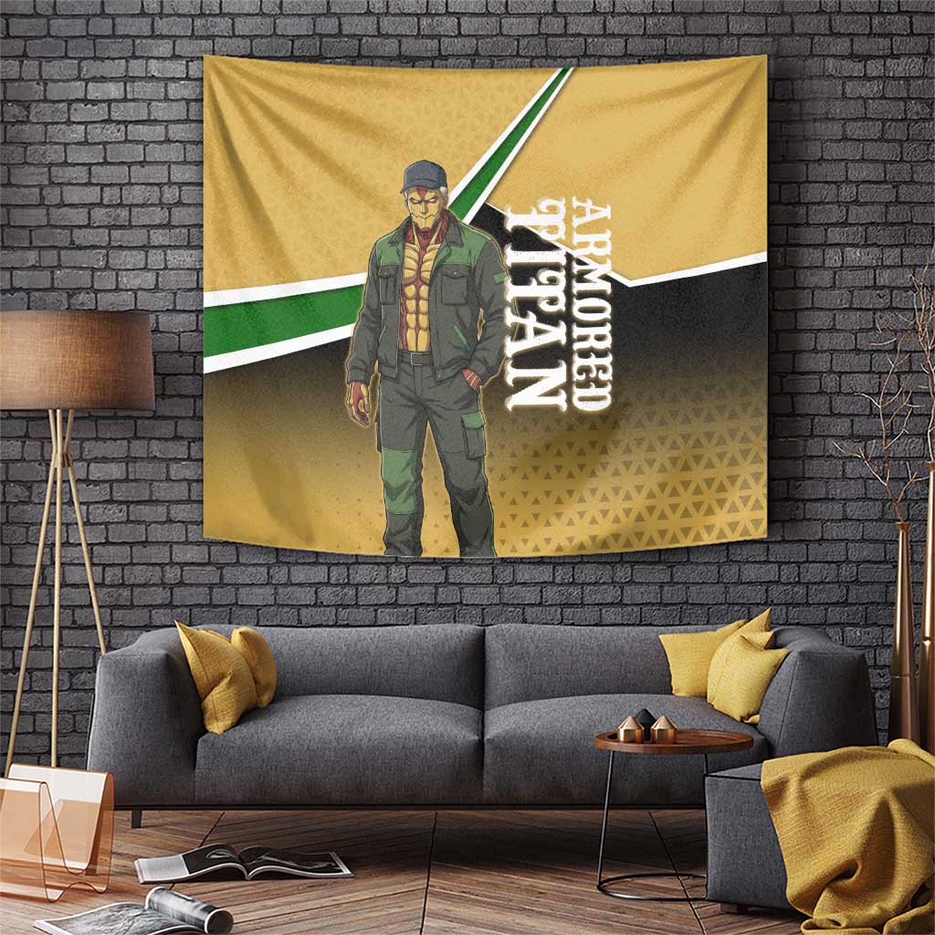 Armored Titan Attack on Titan Tapestry Anime Urban Warrior Style
