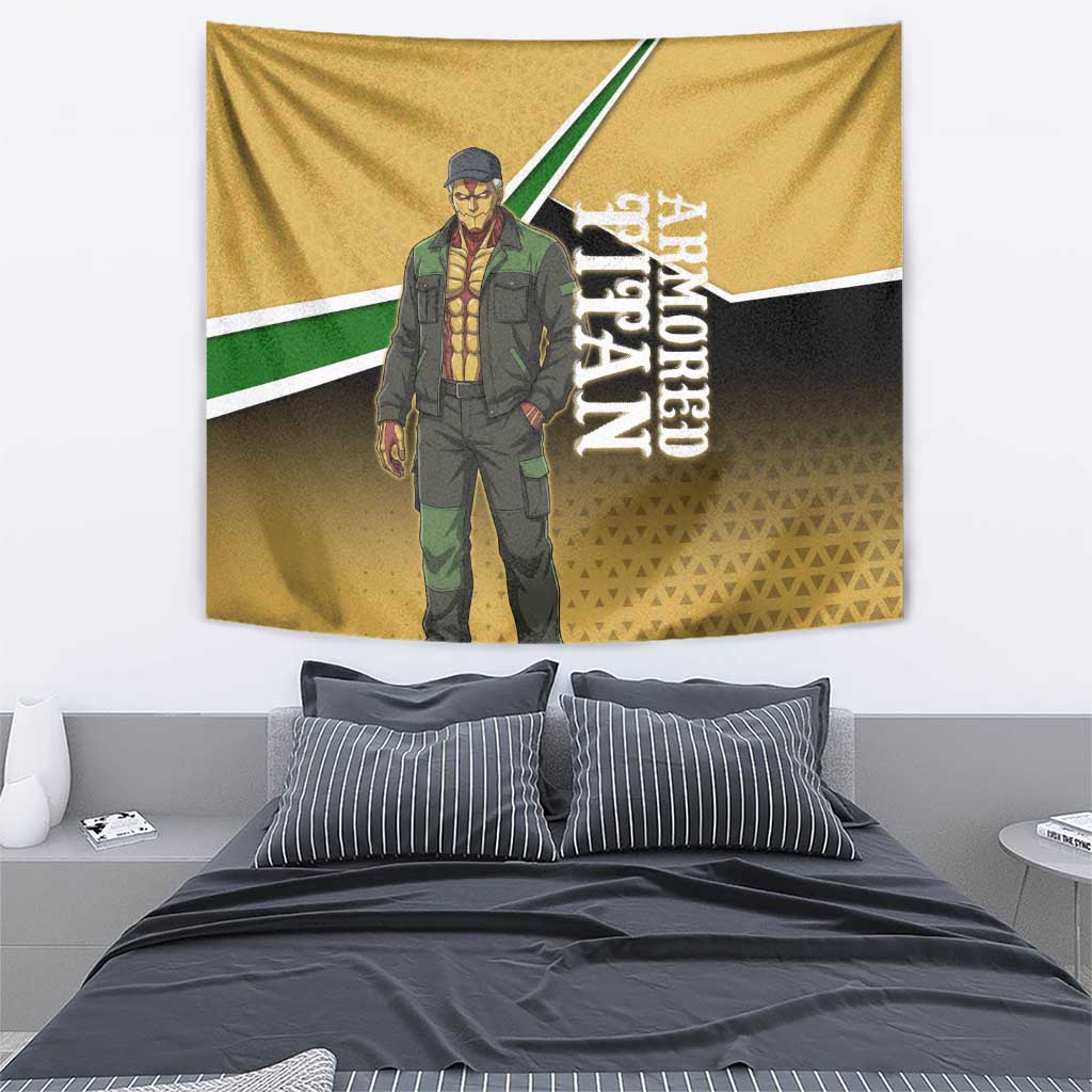 Armored Titan Attack on Titan Tapestry Anime Urban Warrior Style