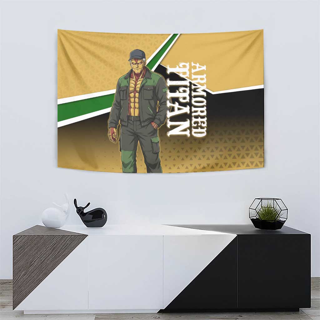 Armored Titan Attack on Titan Tapestry Anime Urban Warrior Style