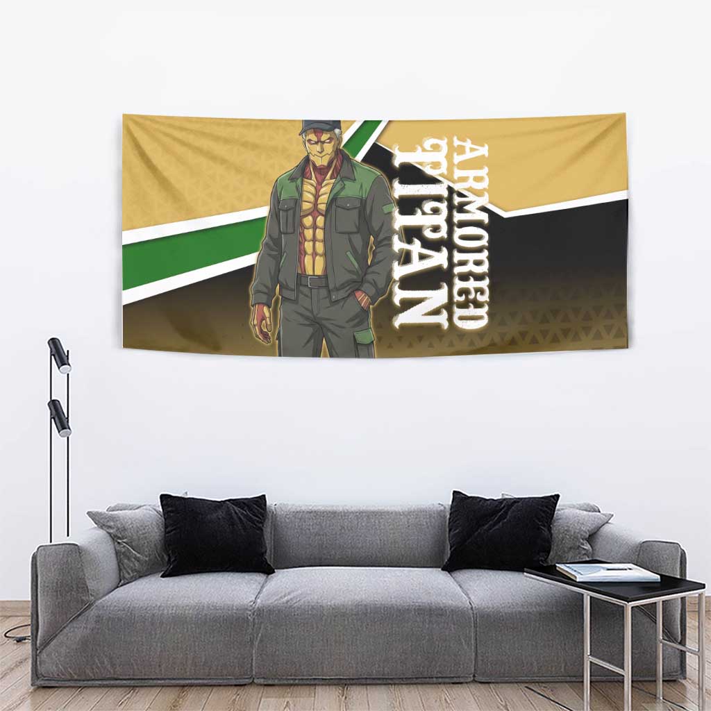 Armored Titan Attack on Titan Tapestry Anime Urban Warrior Style