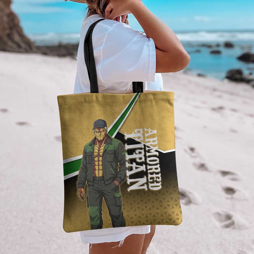 Armored Titan Attack on Titan Tote Bag Anime Urban Warrior Style