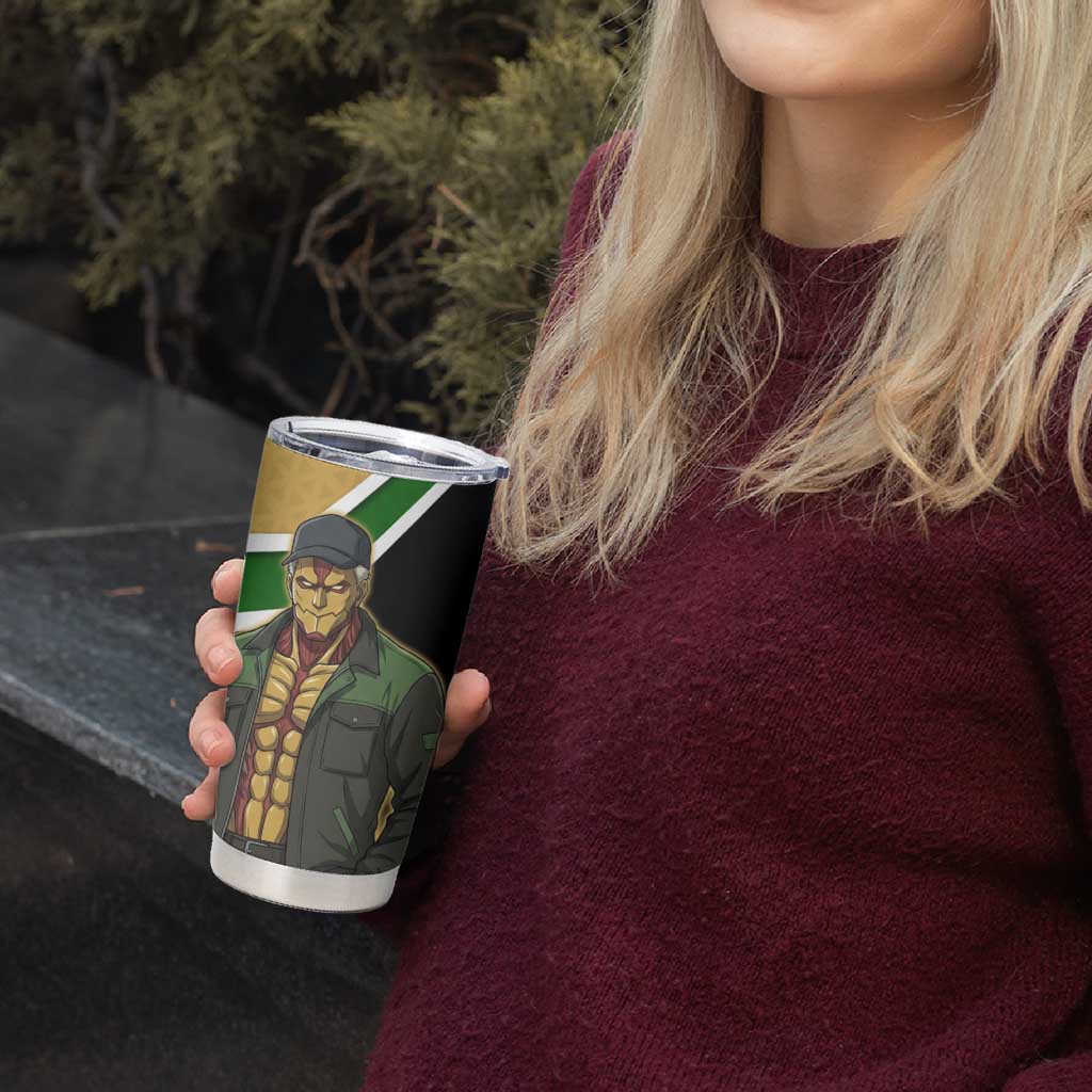 Armored Titan Attack on Titan Tumbler Cup Anime Urban Warrior Style