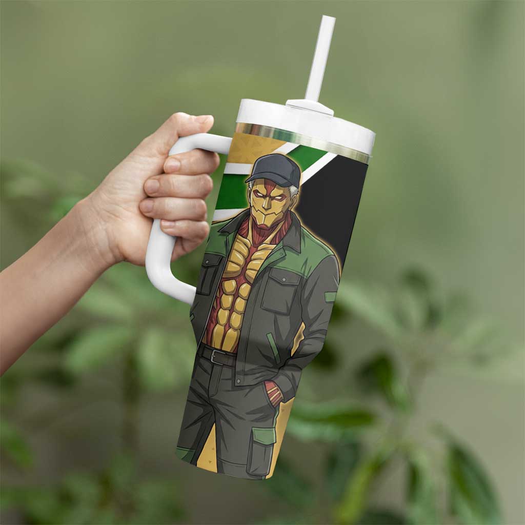 Armored Titan Attack on Titan Tumbler With Handle Anime Urban Warrior Style