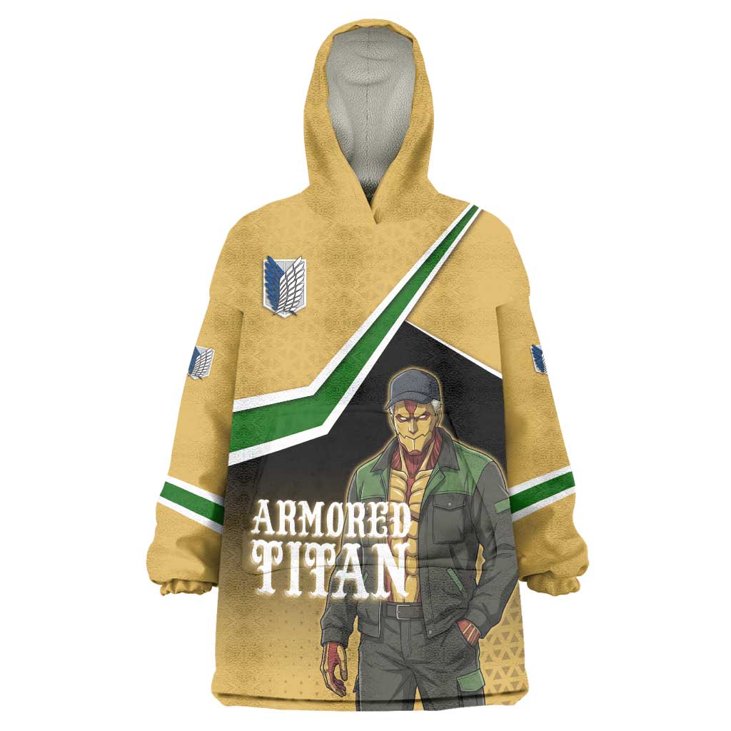 Armored Titan Attack on Titan Wearable Blanket Hoodie Anime Urban Warrior Style