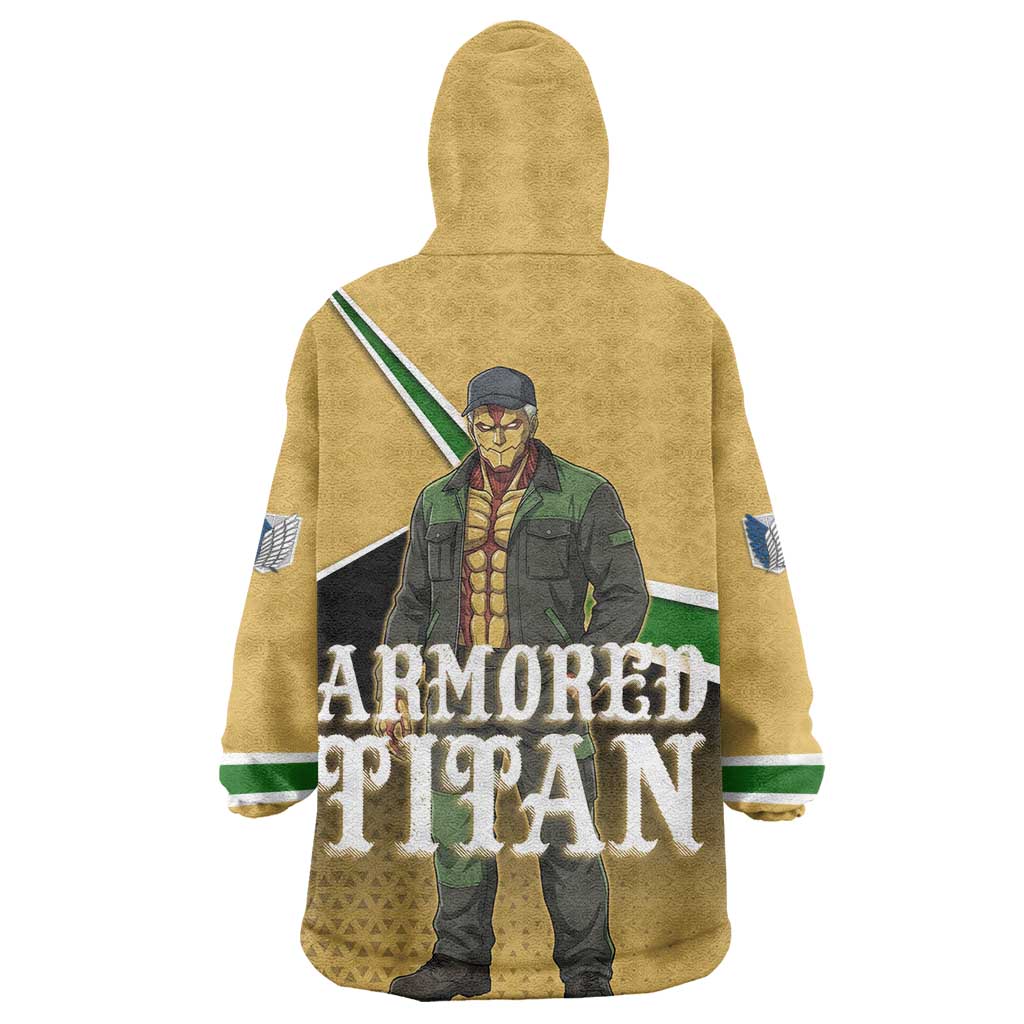 Armored Titan Attack on Titan Wearable Blanket Hoodie Anime Urban Warrior Style