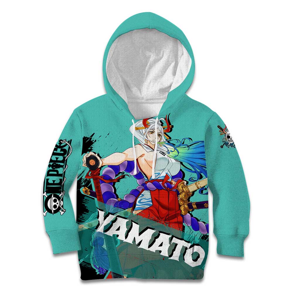 Yamato - One Piece Kid Hoodie Anime Style