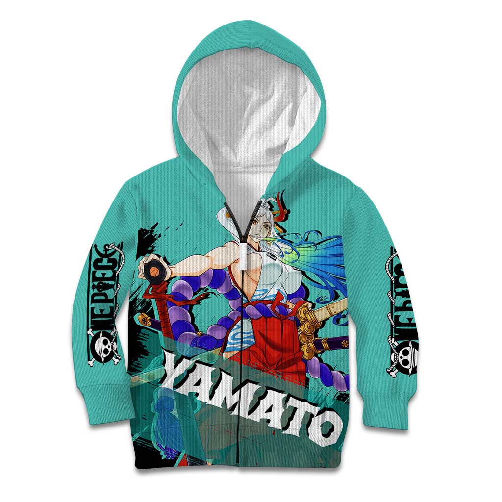 Yamato - One Piece Kid Hoodie Anime Style