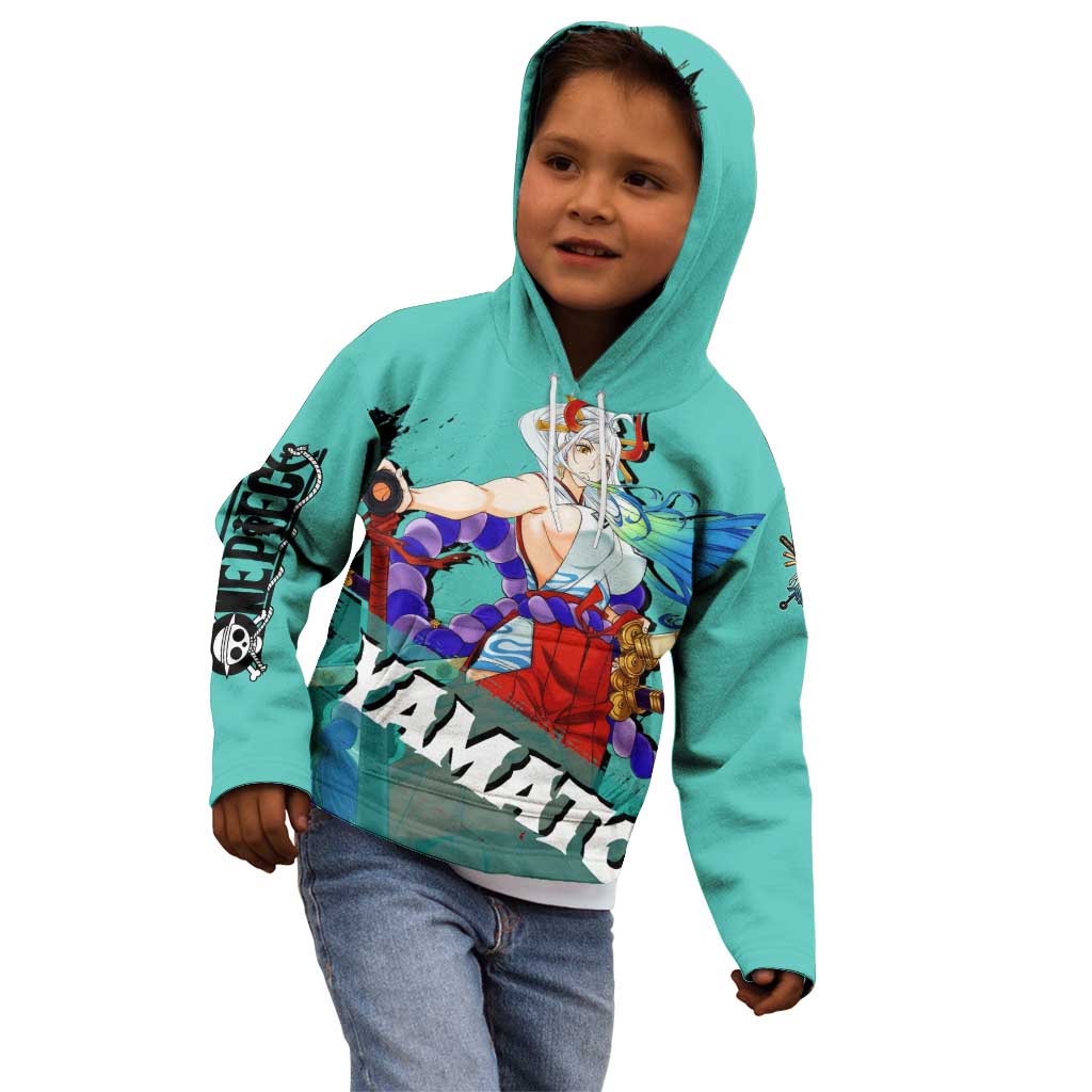 Yamato - One Piece Kid Hoodie Anime Style