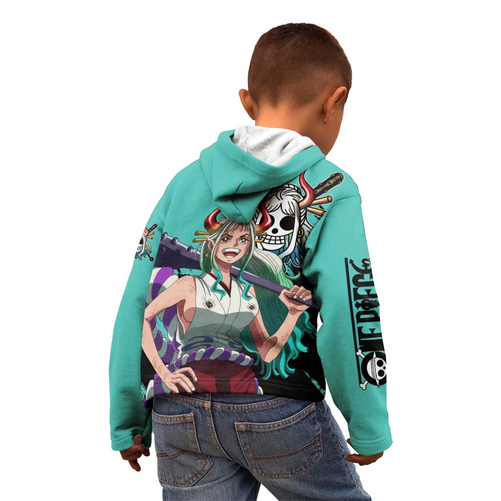 Yamato - One Piece Kid Hoodie Anime Style