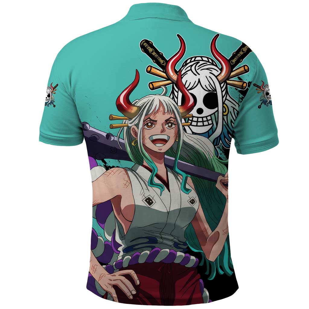 Yamato - One Piece Polo Shirt Anime Style