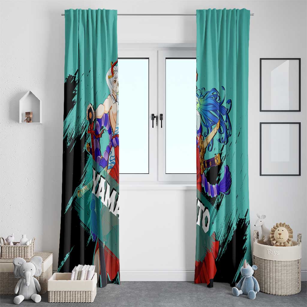 Yamato - One Piece Window Curtain Anime Style