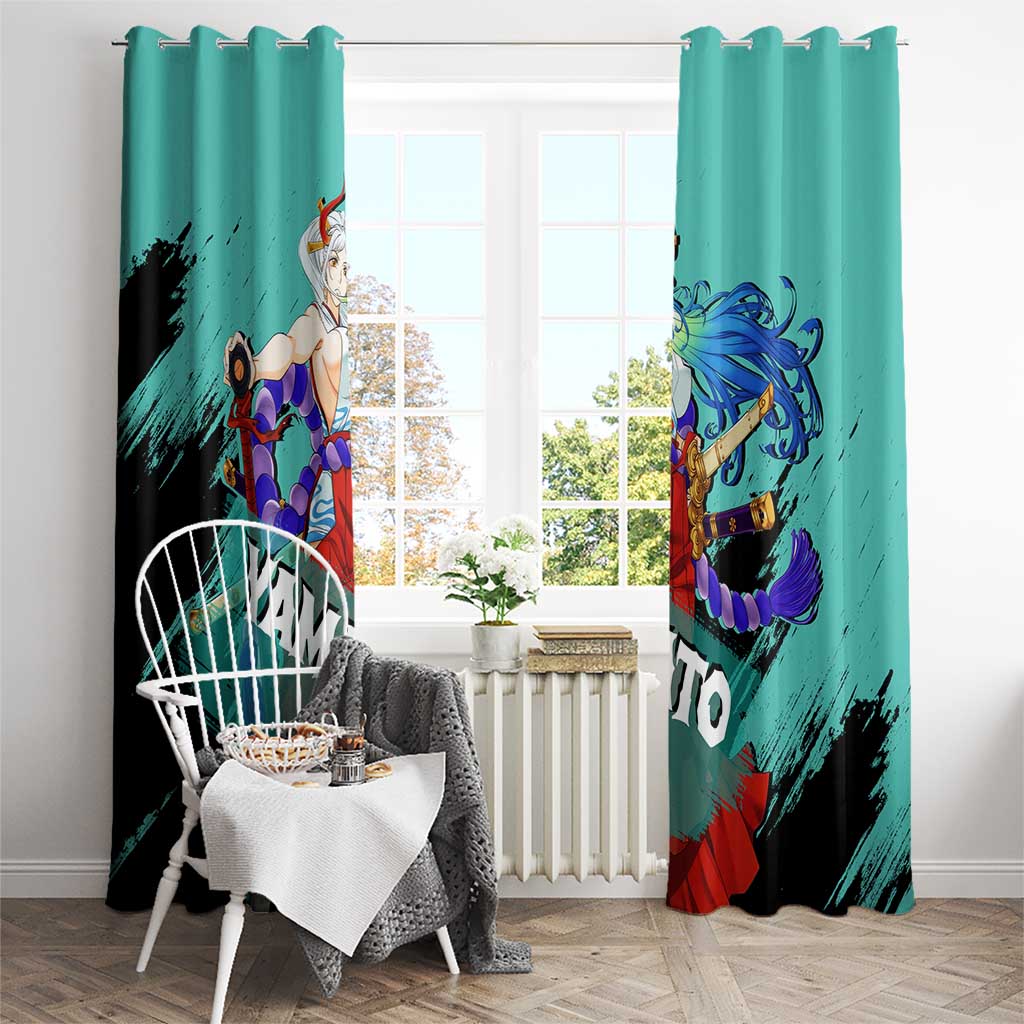 Yamato - One Piece Window Curtain Anime Style