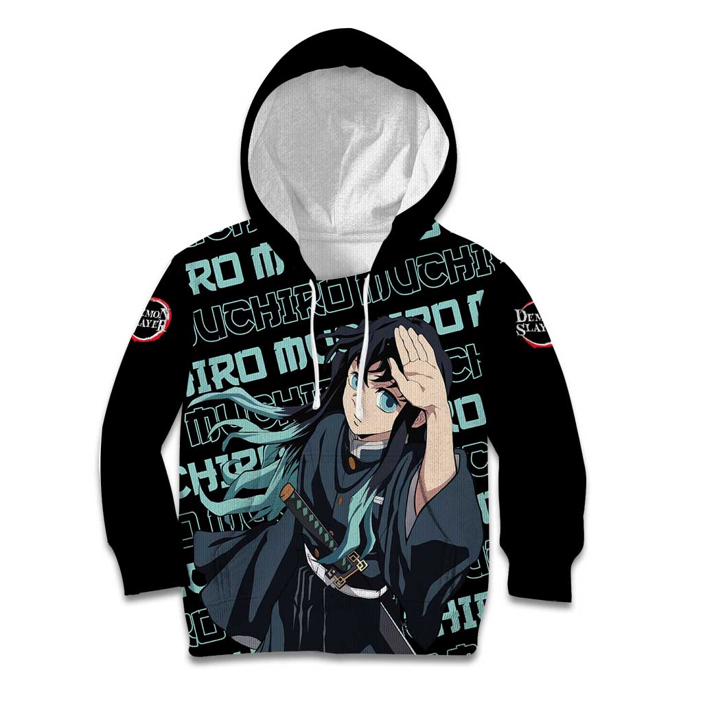 Muichiro Tokito - Demon Slayer Kid Hoodie Anime Mix Pattern Style