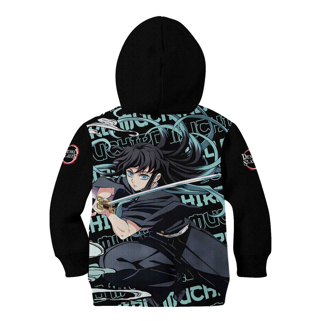 Muichiro Tokito - Demon Slayer Kid Hoodie Anime Mix Pattern Style