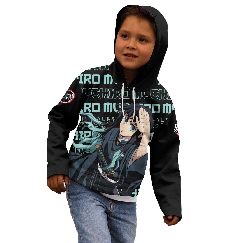 Muichiro Tokito - Demon Slayer Kid Hoodie Anime Mix Pattern Style