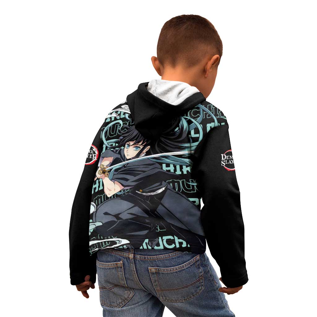 Muichiro Tokito - Demon Slayer Kid Hoodie Anime Mix Pattern Style