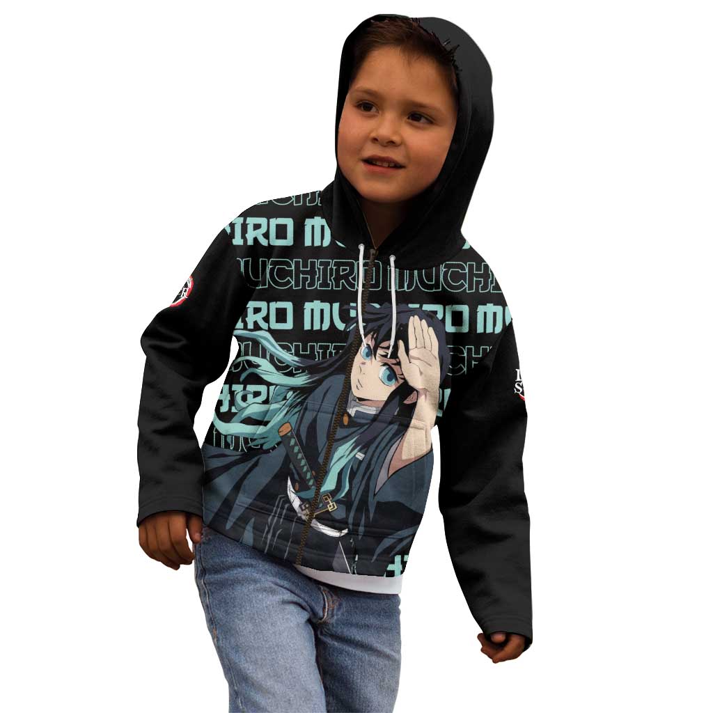 Muichiro Tokito - Demon Slayer Kid Hoodie Anime Mix Pattern Style