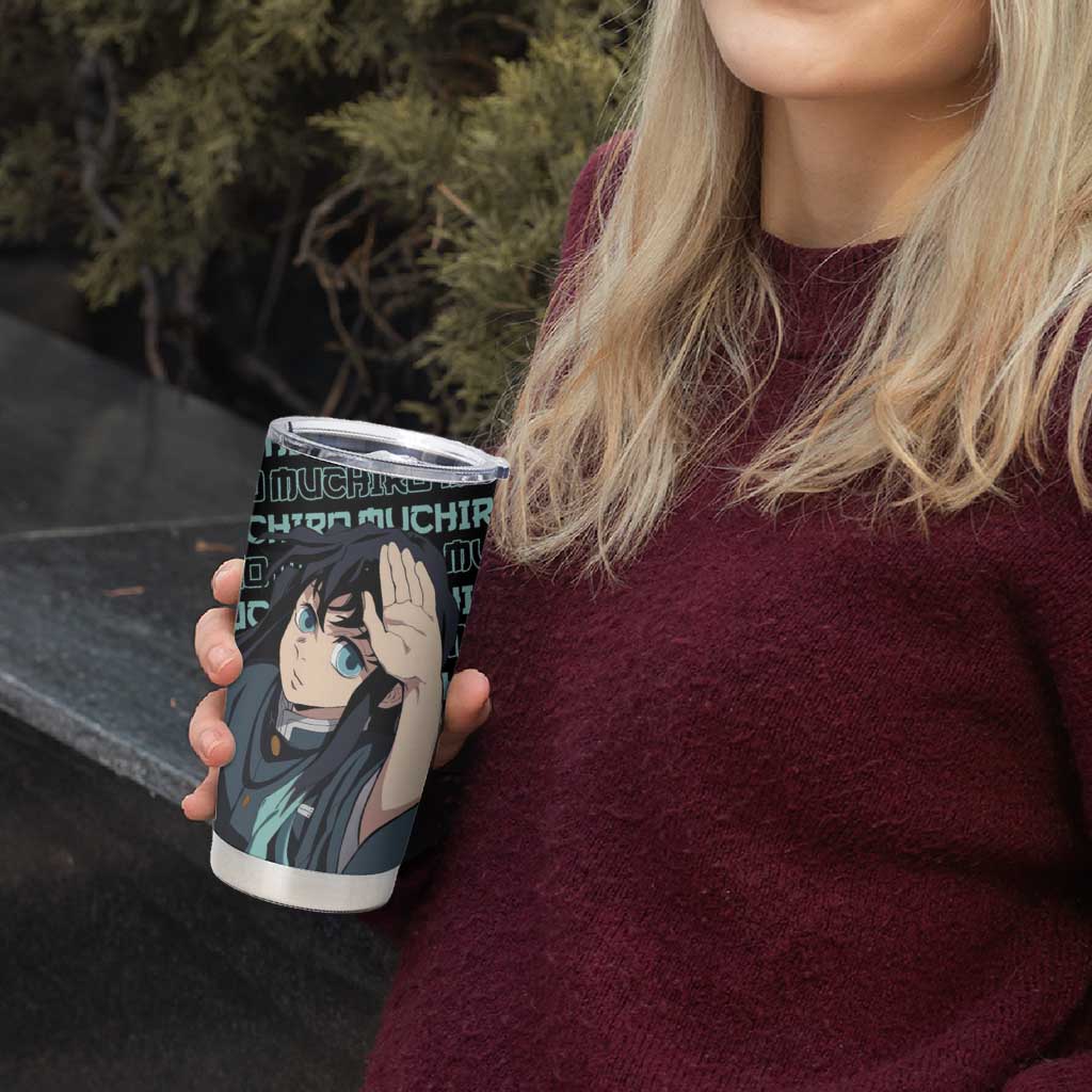 Muichiro Tokito - Demon Slayer Tumbler Cup Anime Mix Pattern Style