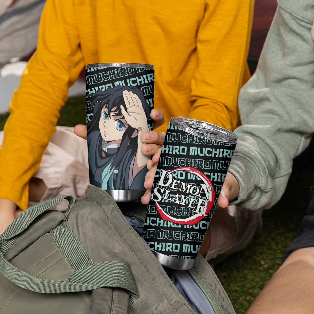 Muichiro Tokito - Demon Slayer Tumbler Cup Anime Mix Pattern Style