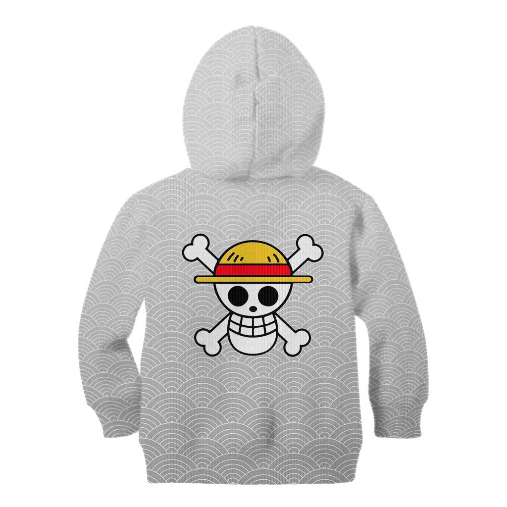 Luffy - One Piece Kid Hoodie Anime Style
