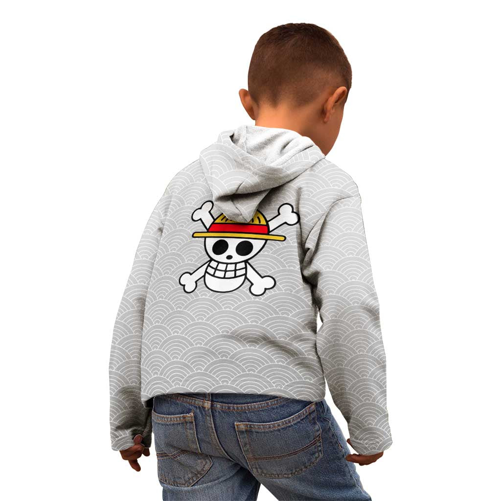 Luffy - One Piece Kid Hoodie Anime Style