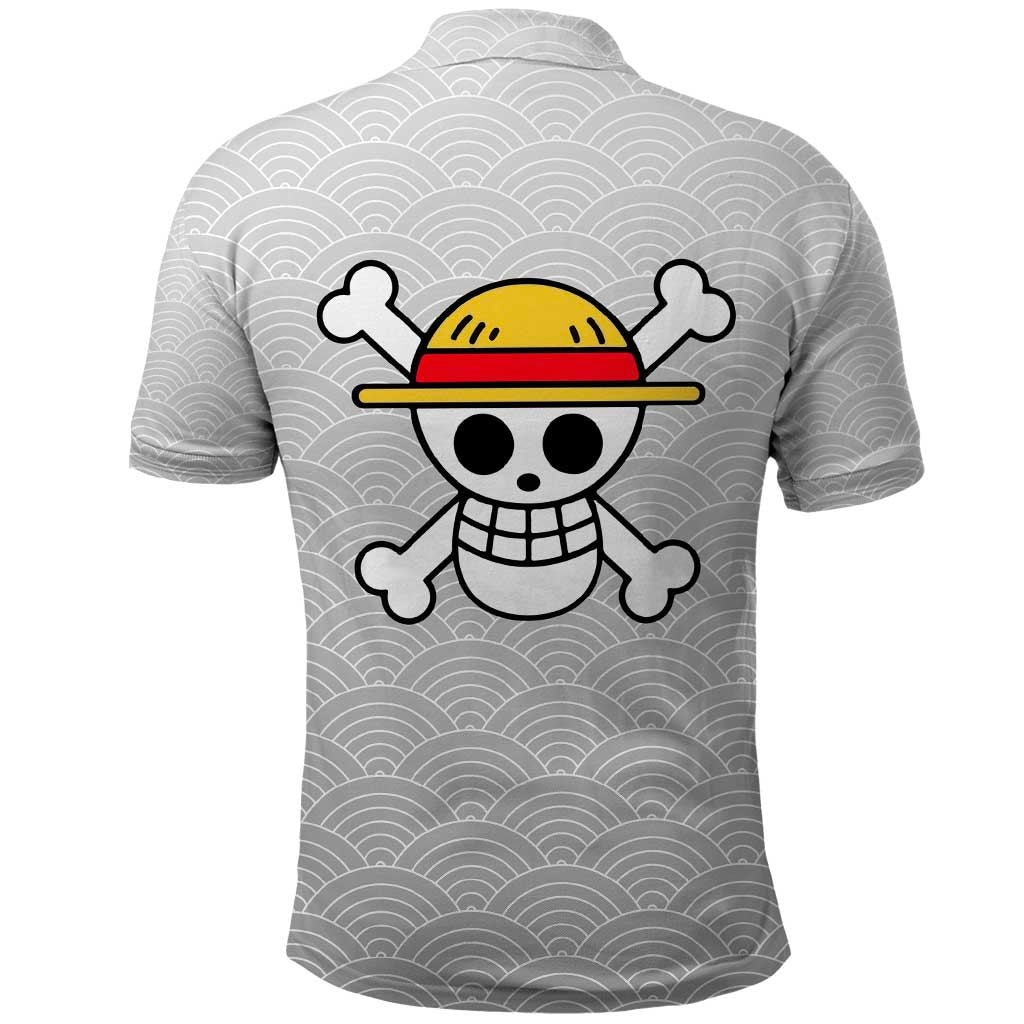Luffy - One Piece Polo Shirt Anime Style