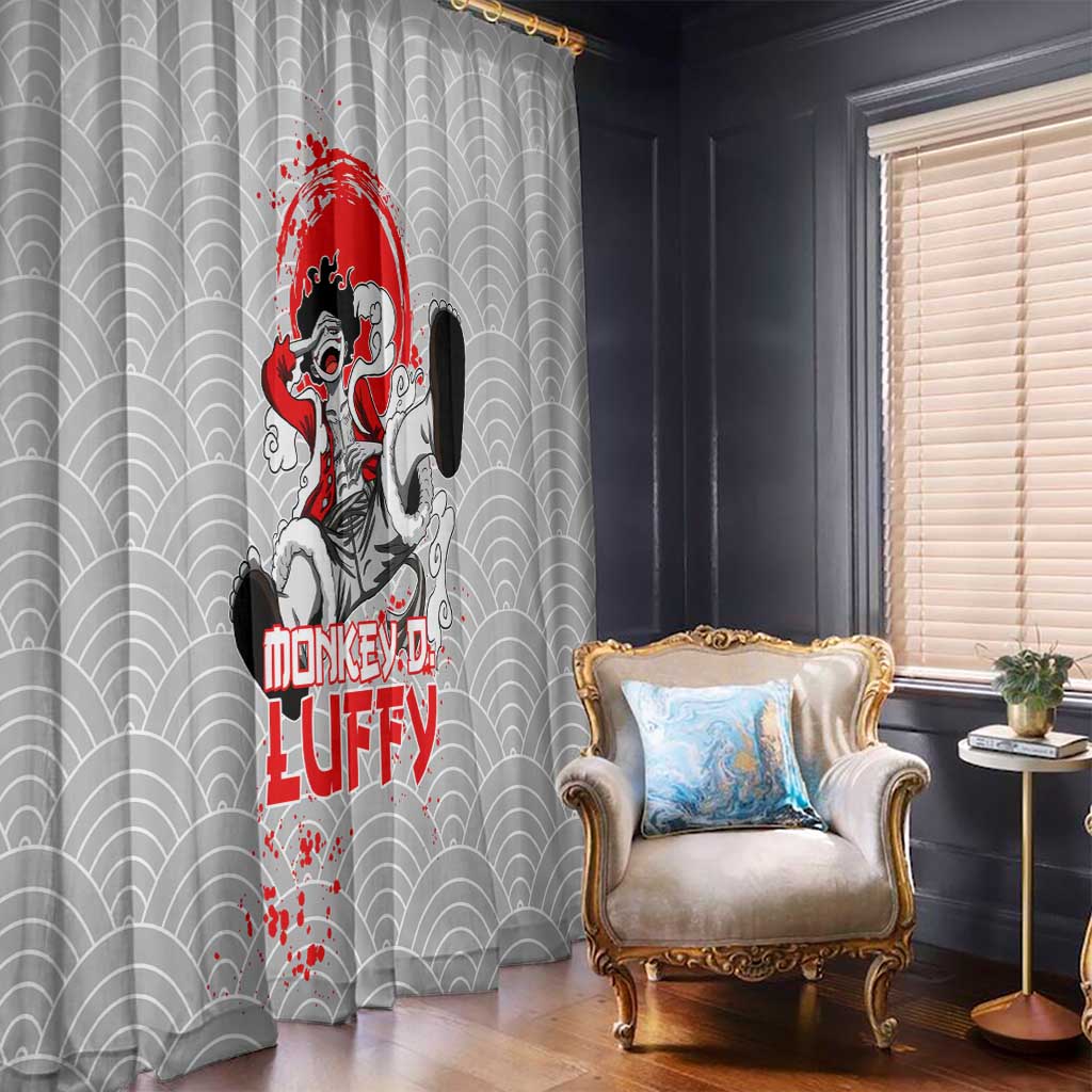 Luffy - One Piece Window Curtain Anime Style