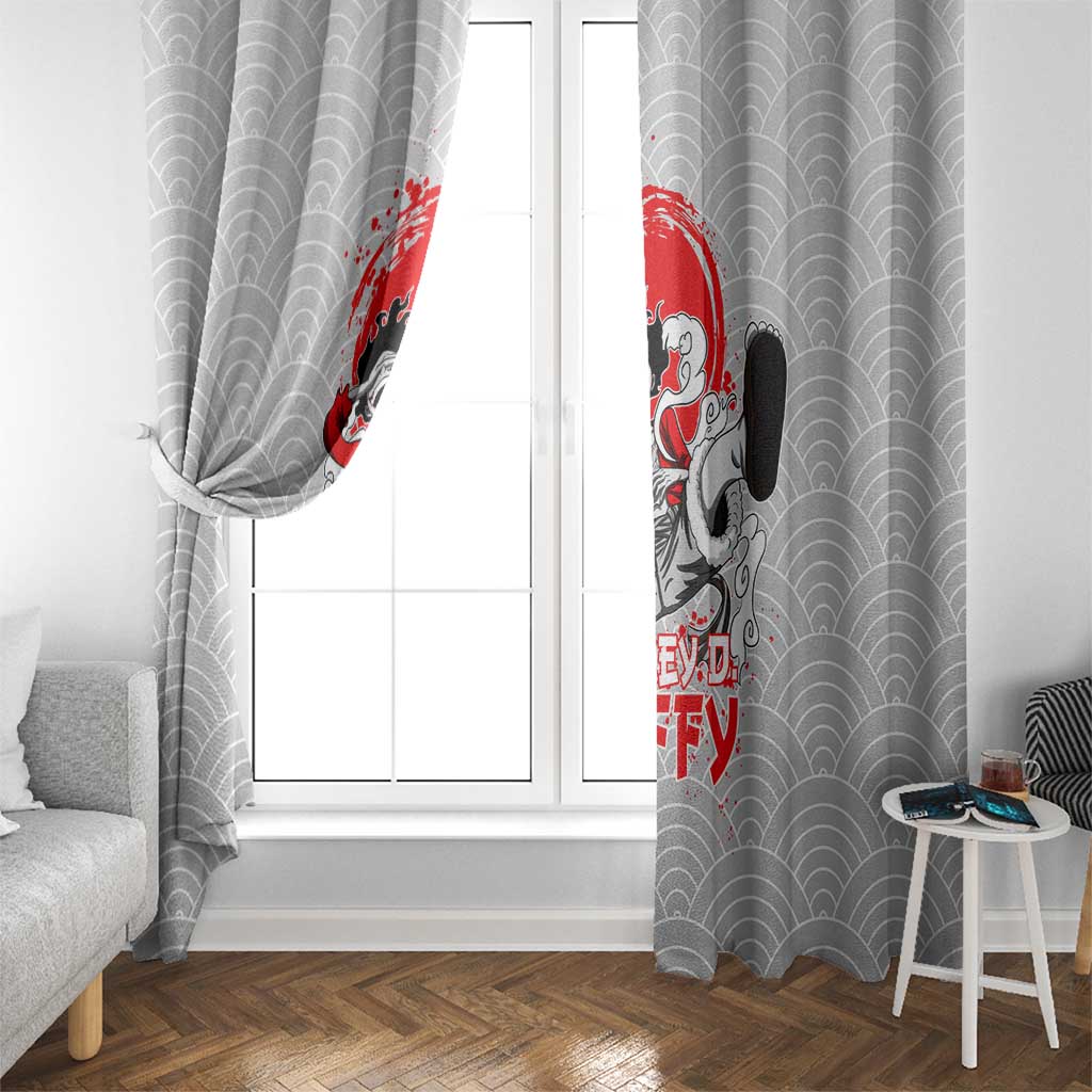 Luffy - One Piece Window Curtain Anime Style