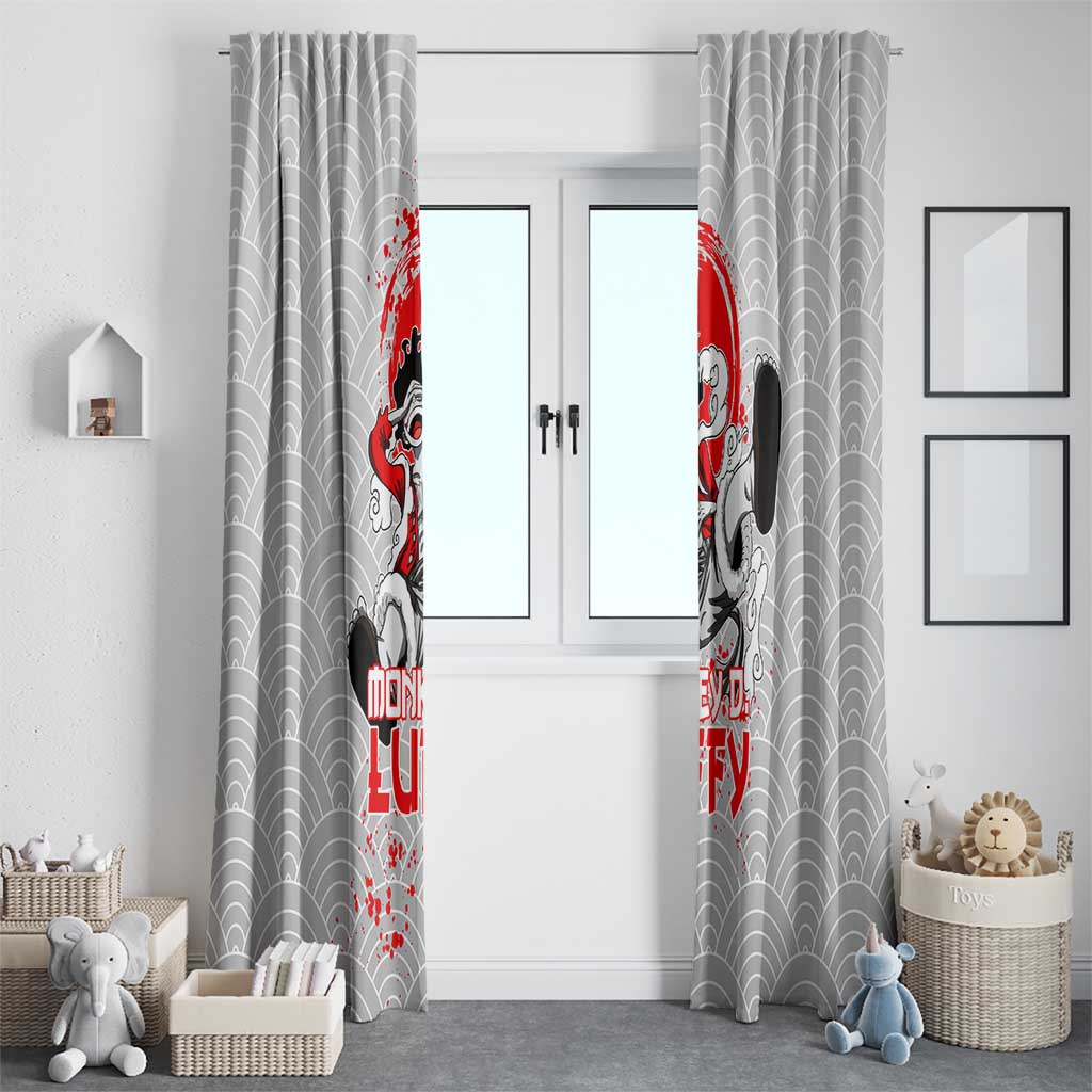 Luffy - One Piece Window Curtain Anime Style